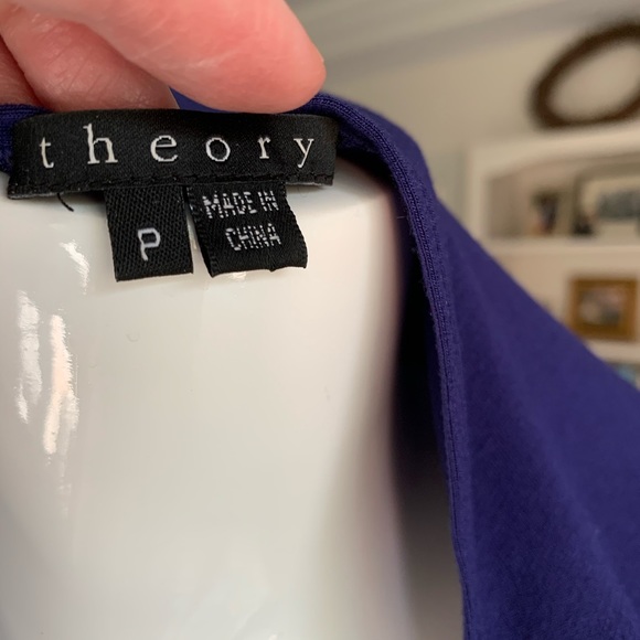 EUC THEORY Cobalt Blue Knit Dress - size P - Picture 3 of 4